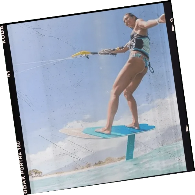 Downwind junto al spot de kitesurf de Playa de las Salinas